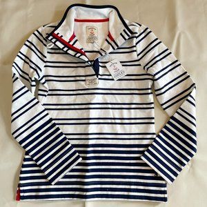 Joules Saunton Funnel Neck Sweatshirt Size 4 NWT